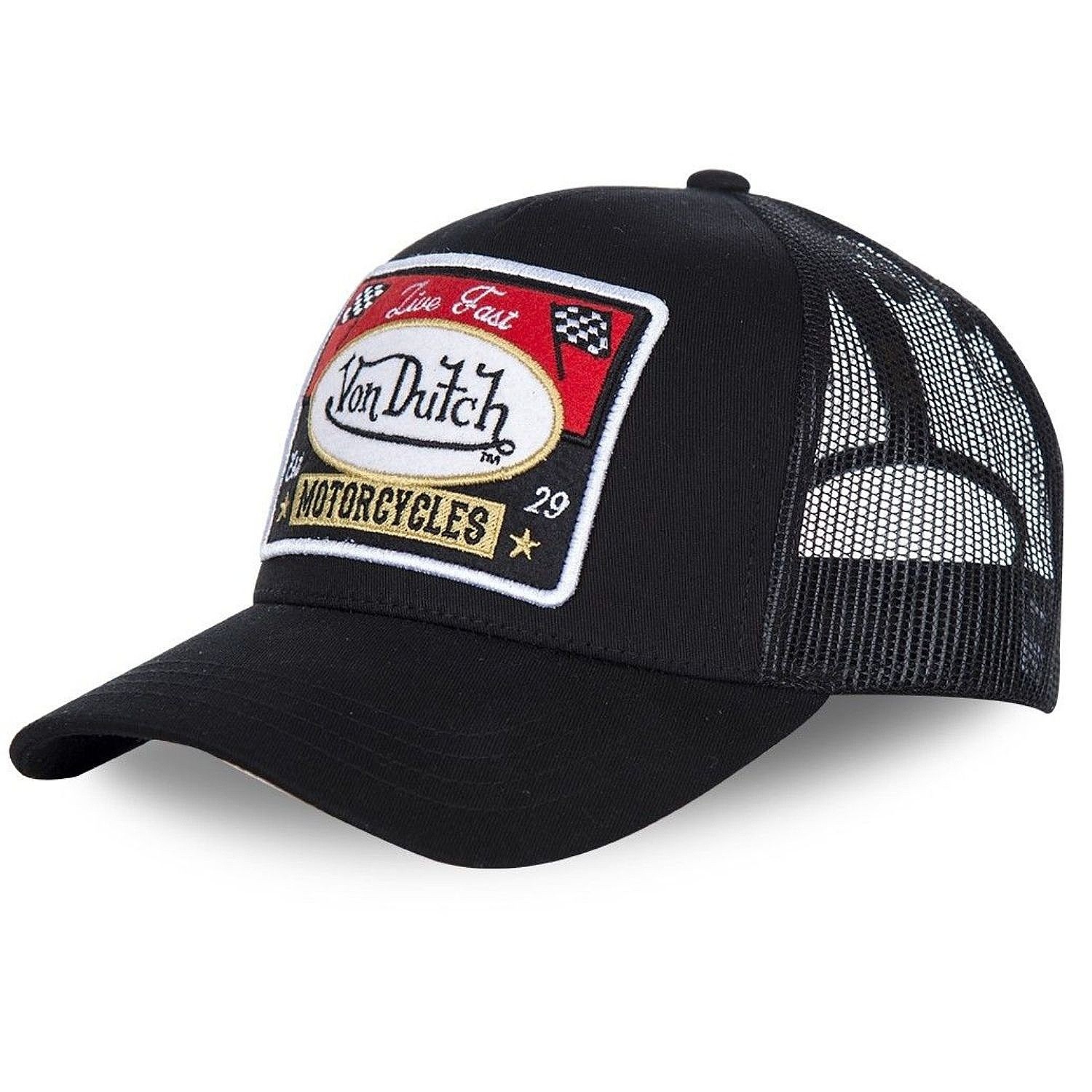 šiltovka Von Dutch Blacky 1 Trucker - Black
