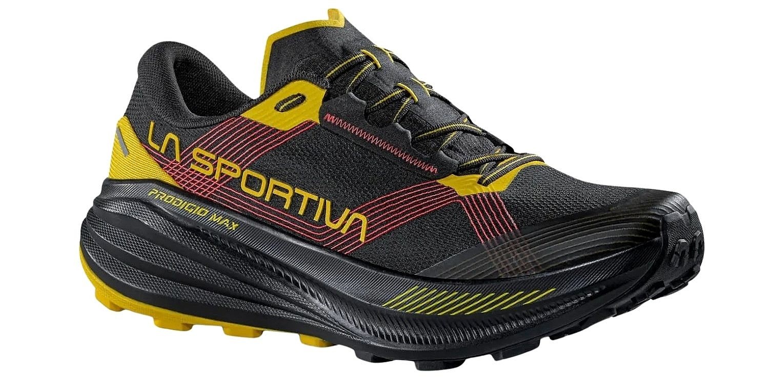 shoes La Sportiva Prodigio Max - Black/Yellow - men´s