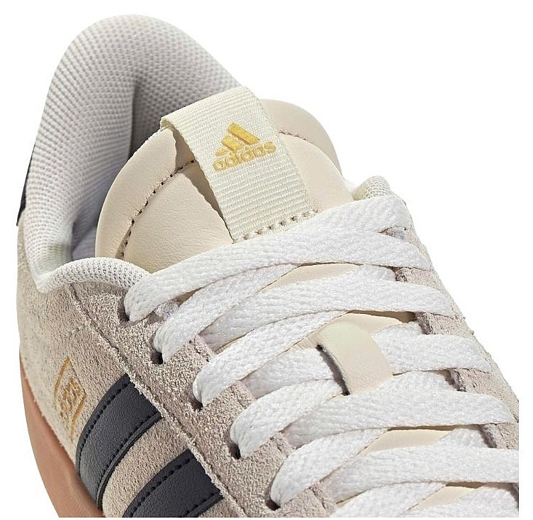 topánky adidas Performance VL Court 3.0 - Cream White/Core Black/Gold Metallic - women´s
