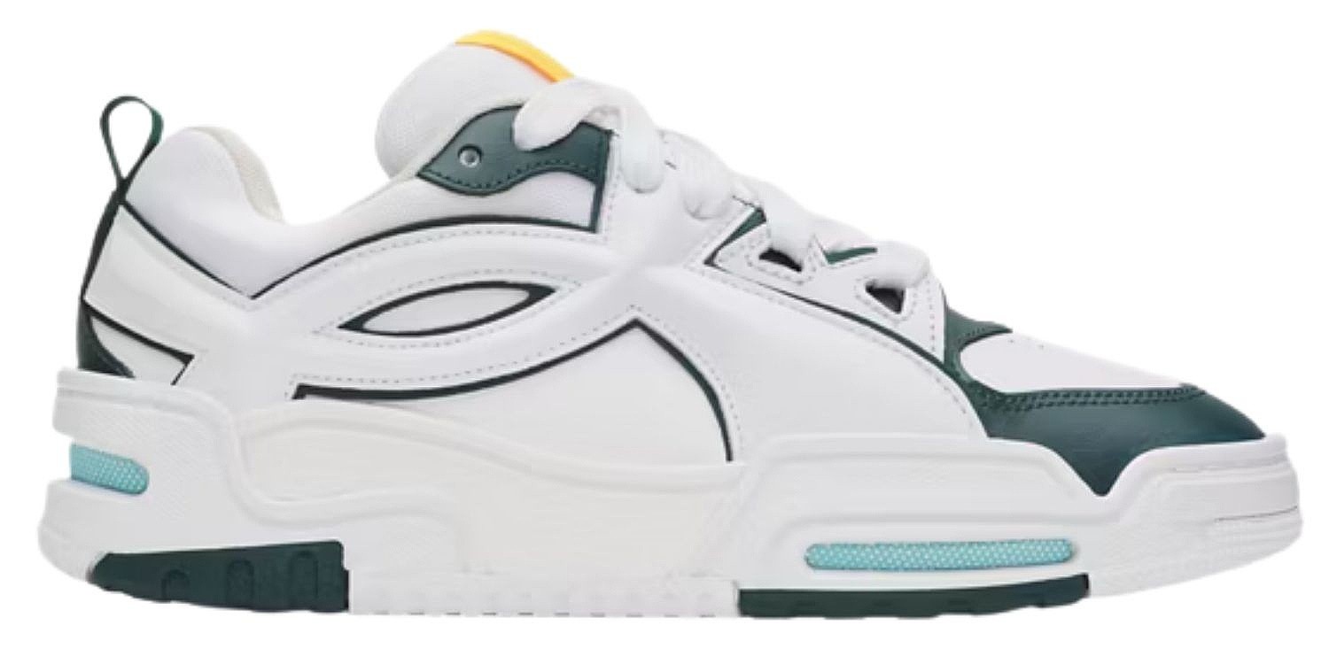 Schuhe Under Armour HB-LO - White/Arden Green