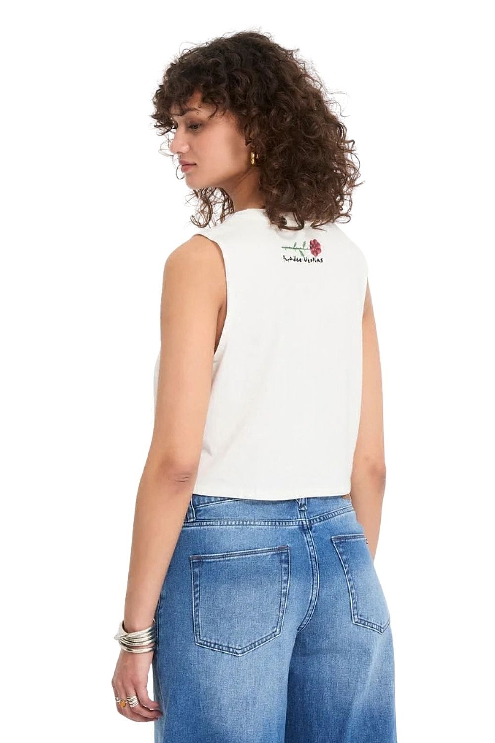 top Volcom Fa Mickey Mason - Off White - women´s