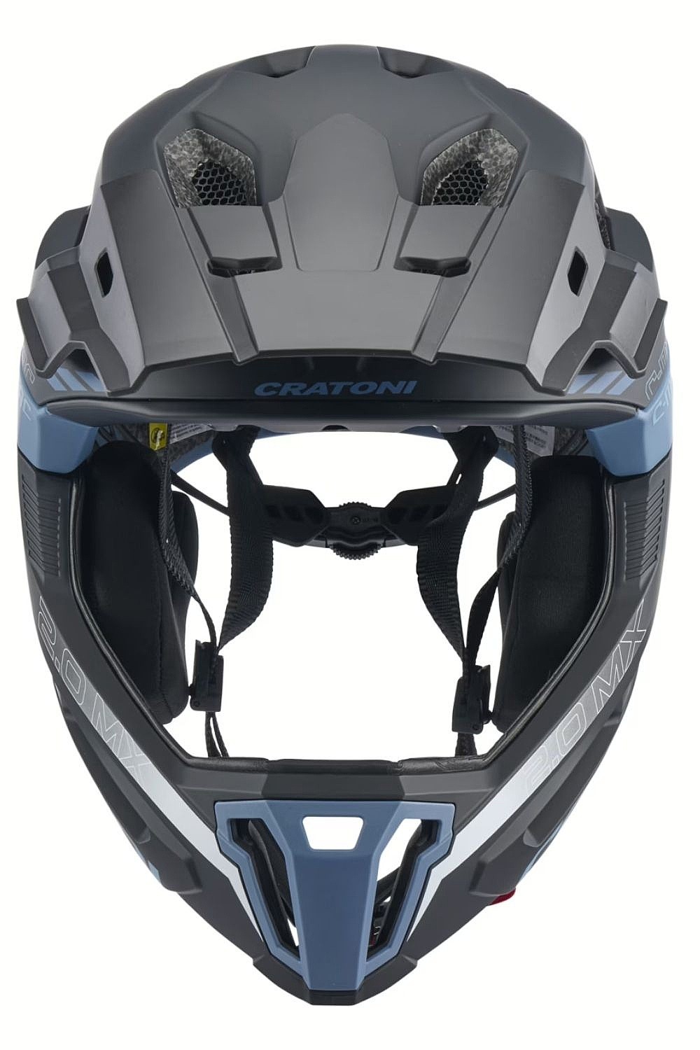 Helm Cratoni C-Maniac 2.0 MX - Black/Blue Matt