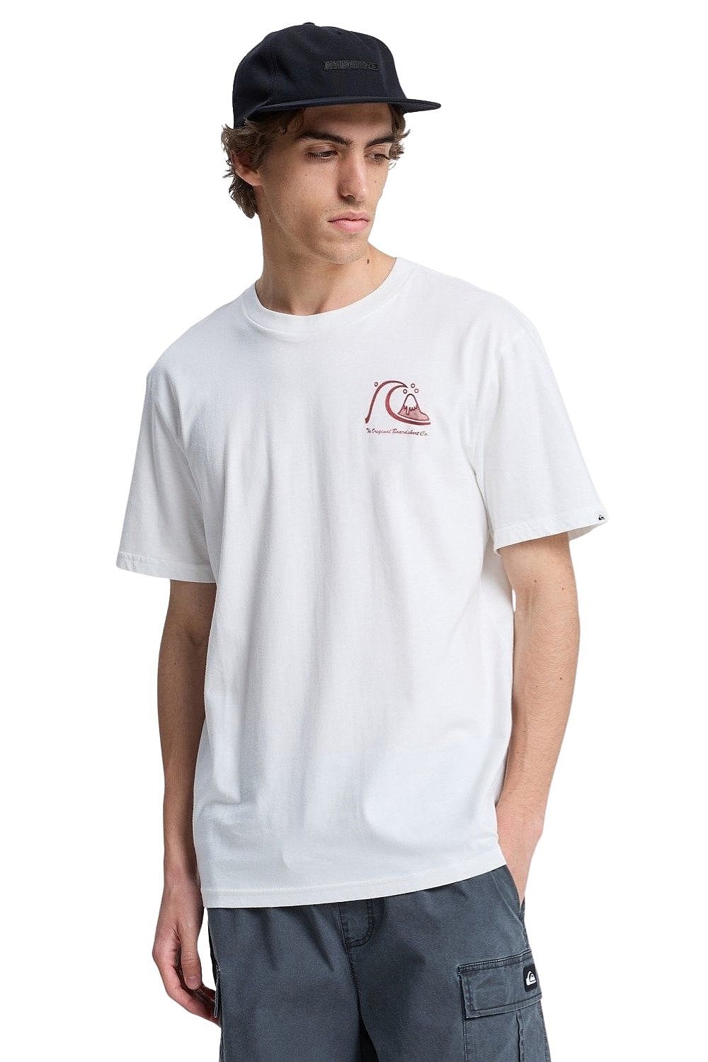 tričko Quiksilver Evo Original Bs - WBK0/Snow White