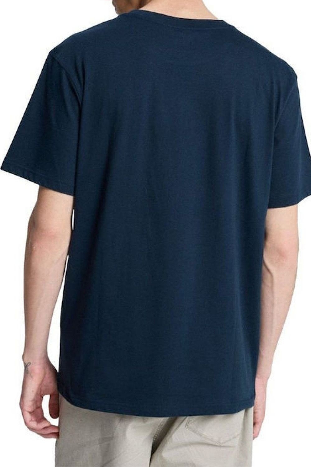T-Shirt Quiksilver Fundamental Ride - KTP0/Dark Navy - men´s