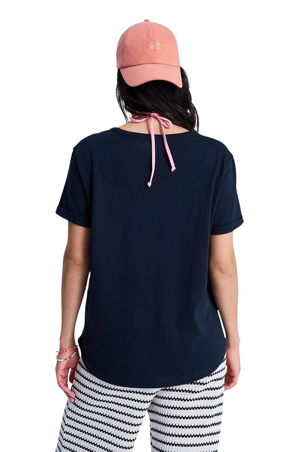 tričko Roxy Oceanwave Regular Emby - KVJ0/Anthracite