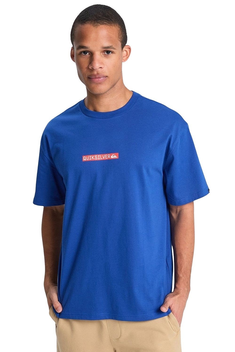 tričko Quiksilver DNA Clicker - BYC0/Monaco Blue - men´s
