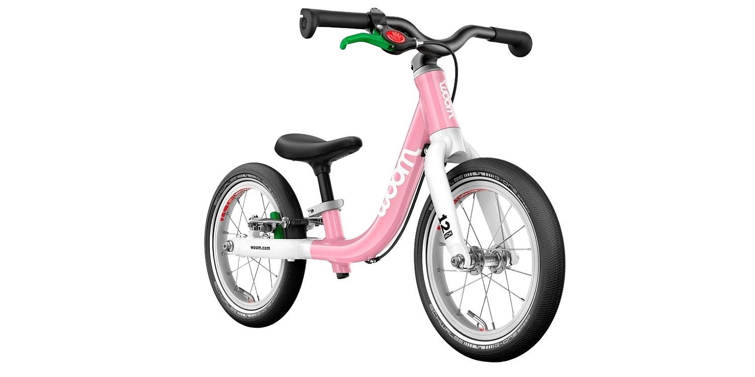 odrážedlo Woom 1 Classic Go 12" - Powder Pink