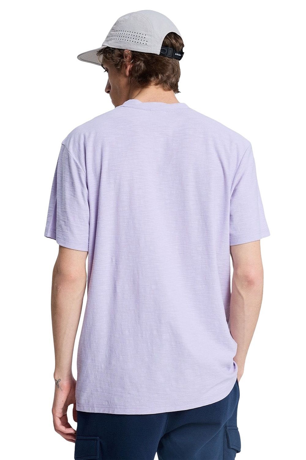 tričko Quiksilver Slub Roundneck - PFJ0/Orchid Petal