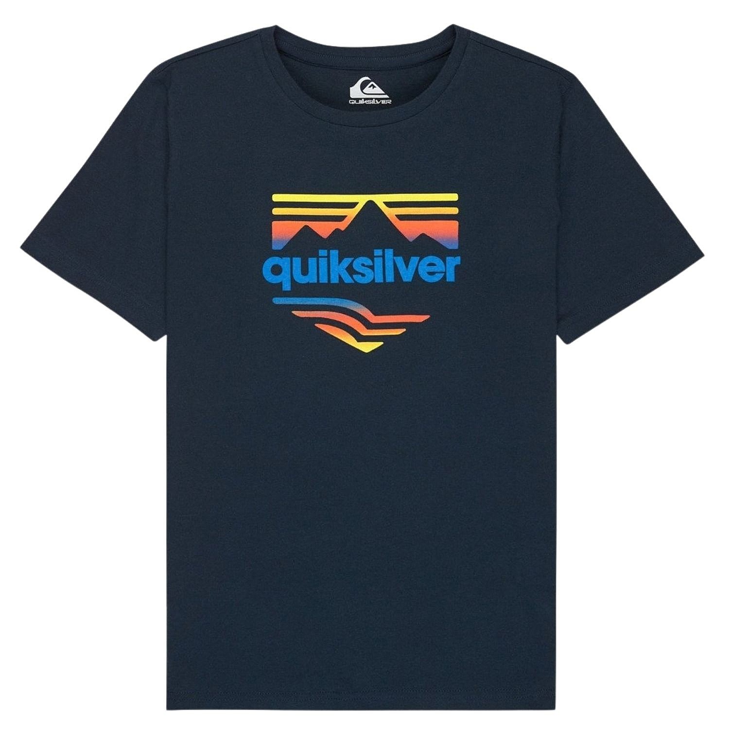 tričko Quiksilver Horizon Fade - KTP0/Dark Navy - boy´s