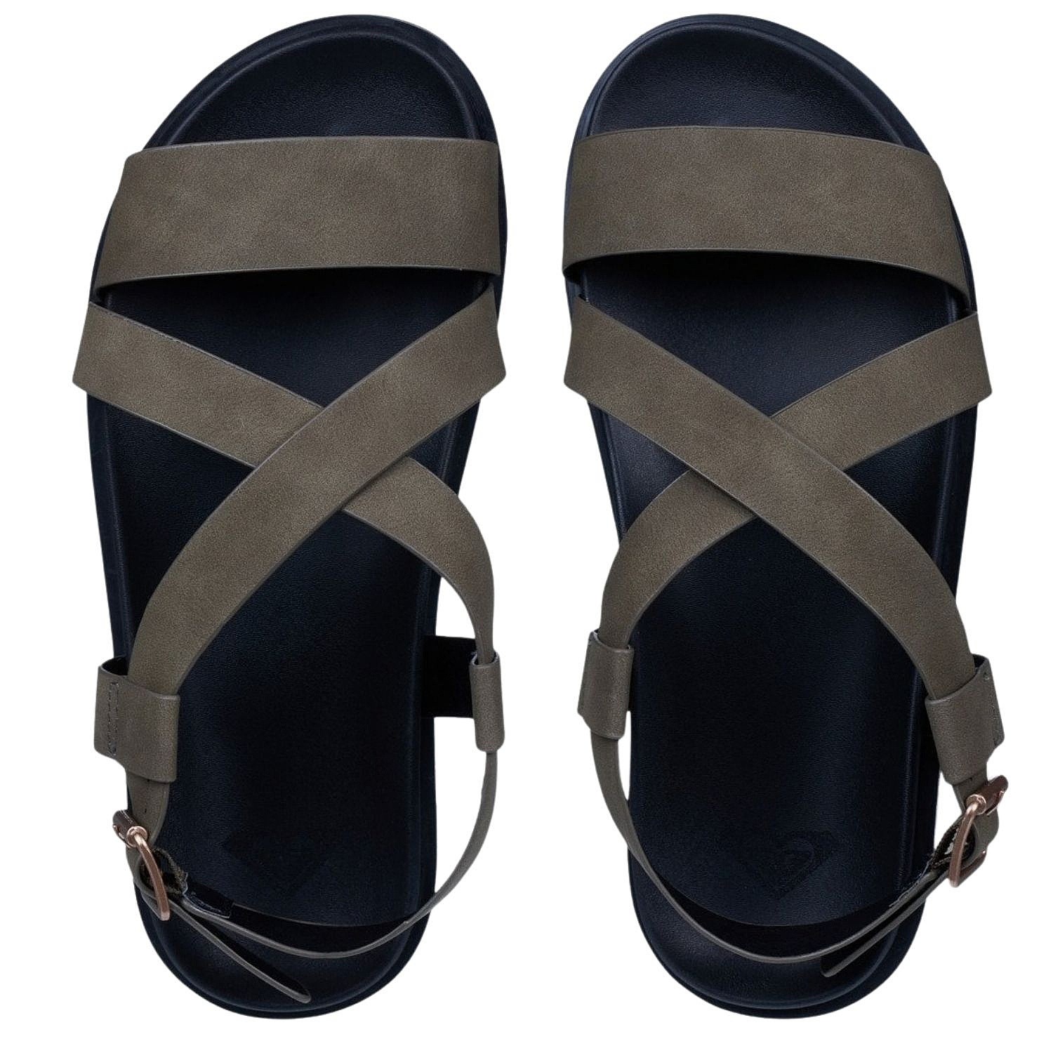 topánky Roxy Zaho Crossed - OGN/Oil Green - women´s