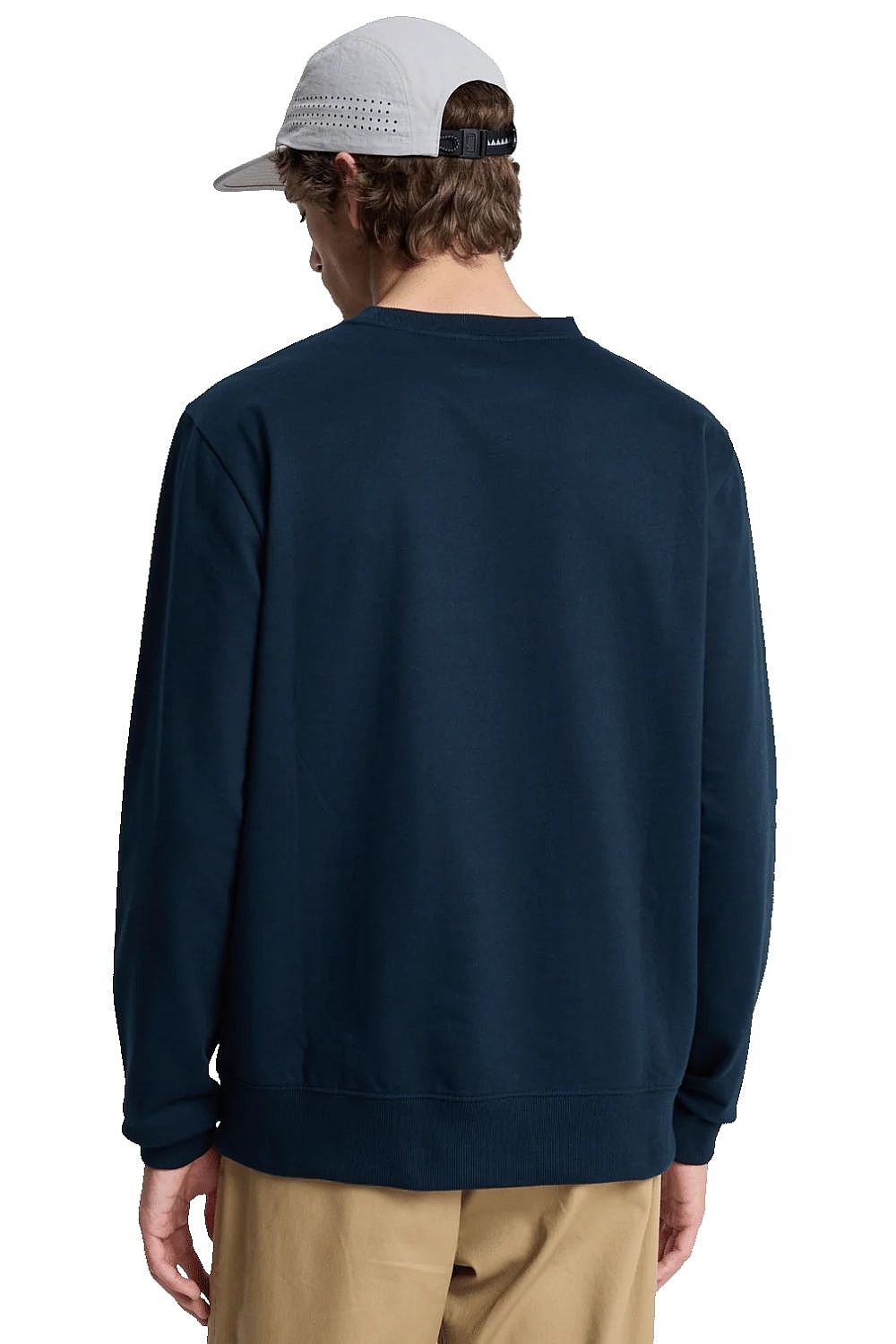 кофта Quiksilver Basic Crew - KTP0/Dark Navy - men´s