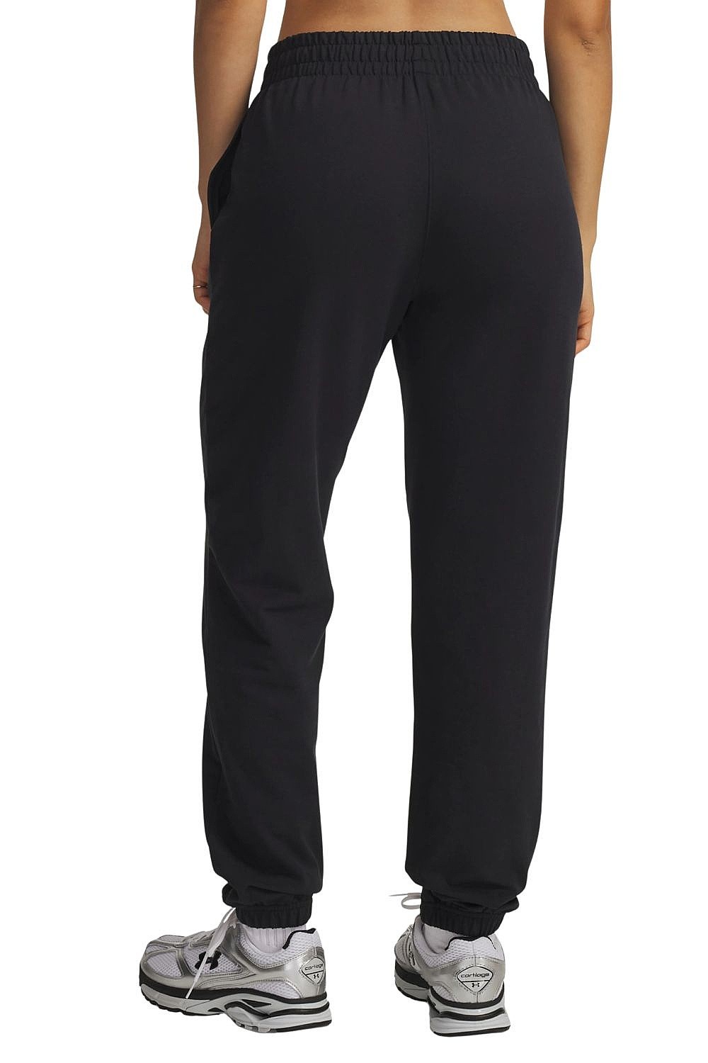 Jogginghose Under Armour Sport Terry Jogger - Black/White - women´s