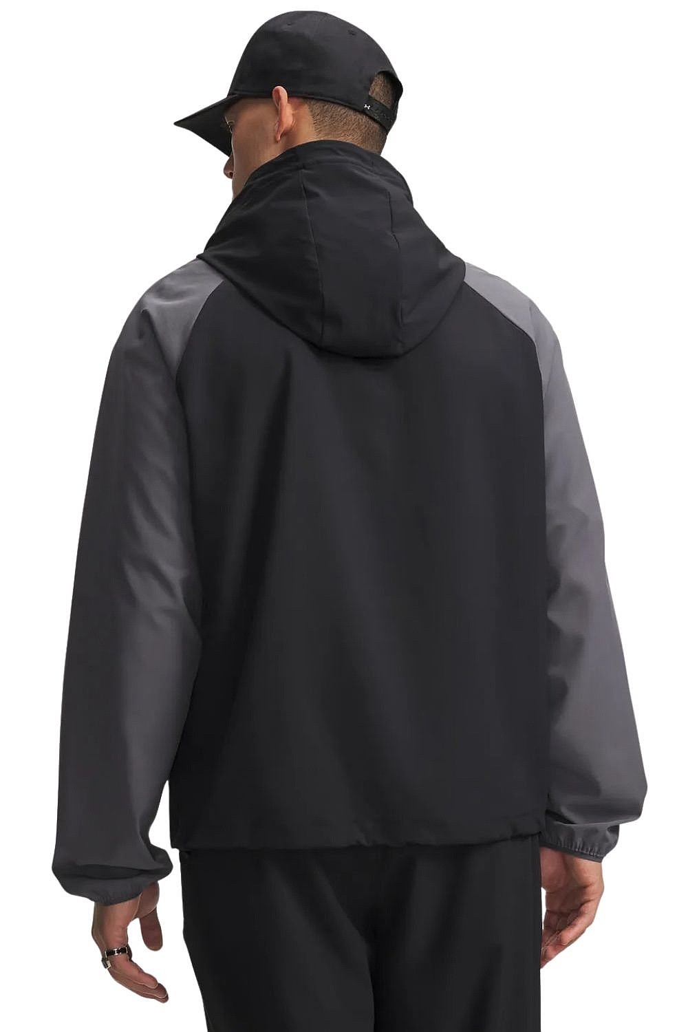 Jacke Under Armour Vibe Woven Anorak - Castlerock/Black/White - men´s