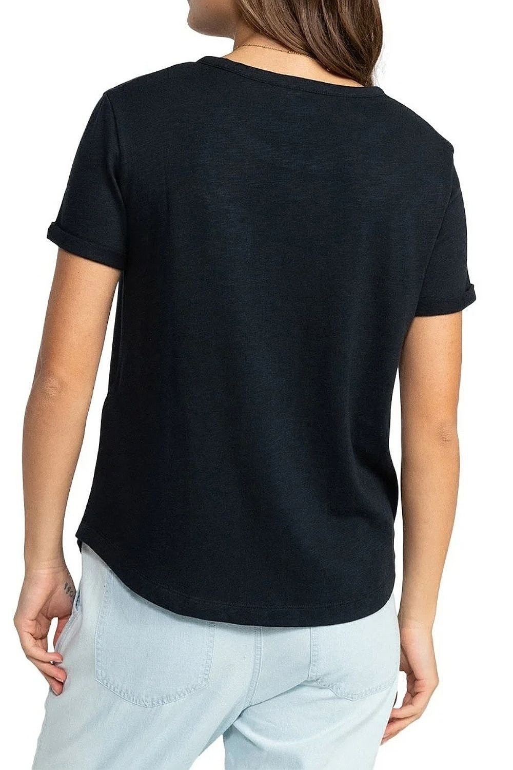 tričko Roxy Saturdaze - KVJ0/Anthracite - women´s