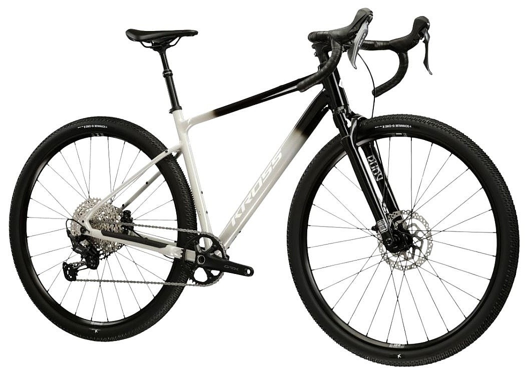 bicykel Kross Esker TR 28" - Black/Grey/Gloss