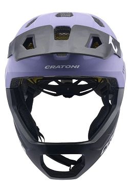 helmet Cratoni MadCat Mips - Purple/Black Matt - unisex junior