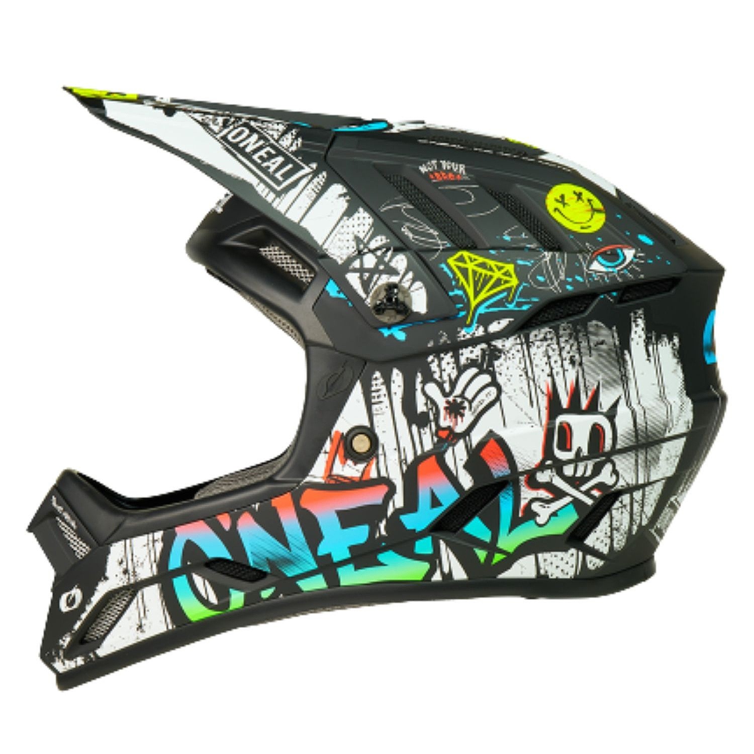 helmet O'Neal Backflip Rancid - Black/White