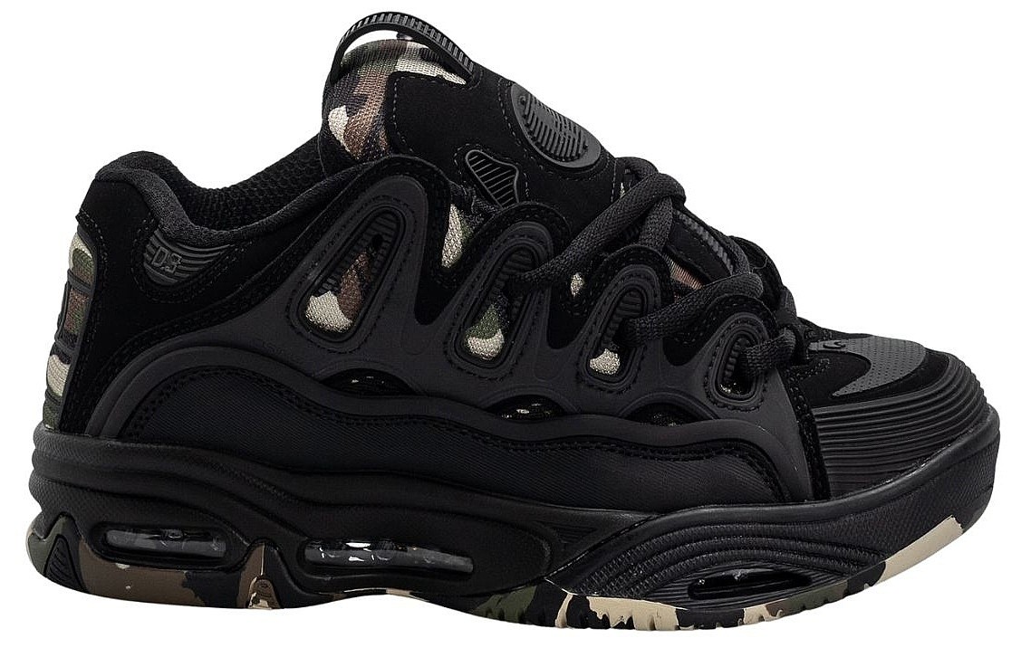 boty Osiris D3 2001 - Black/Camo