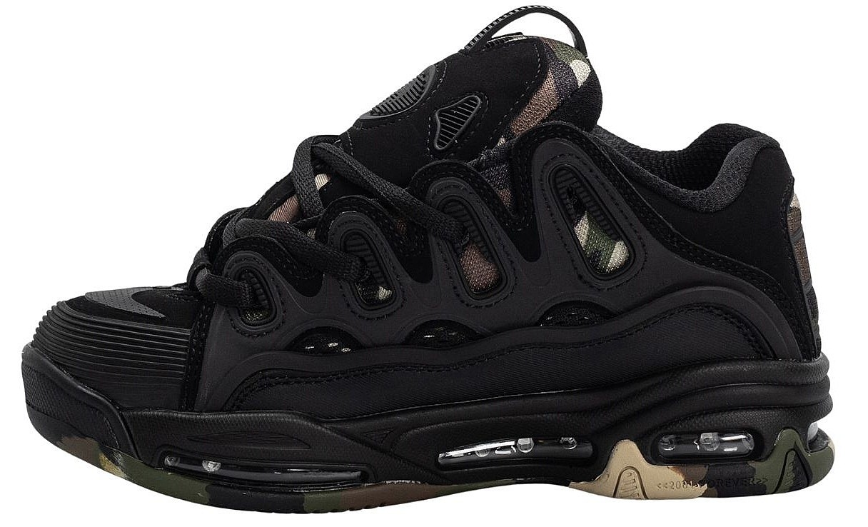 boty Osiris D3 2001 - Black/Camo