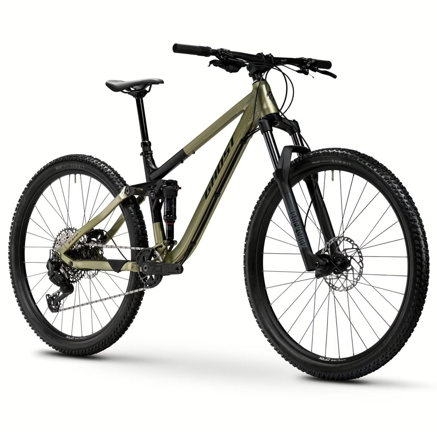 bicykel Ghost Kato FS Universal 29" - Olive Grey/Black Ink/Matt