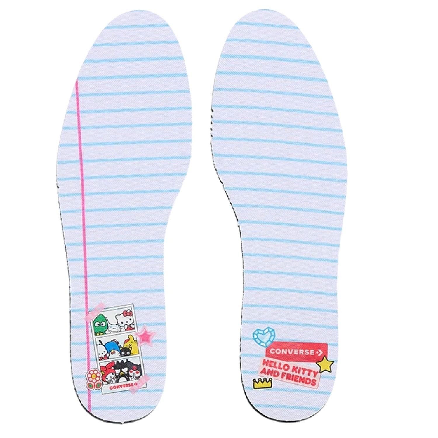 topánky Converse CTAS Converse x Hello Kitty And Friends Hi - A17699/White/Red/Yellow