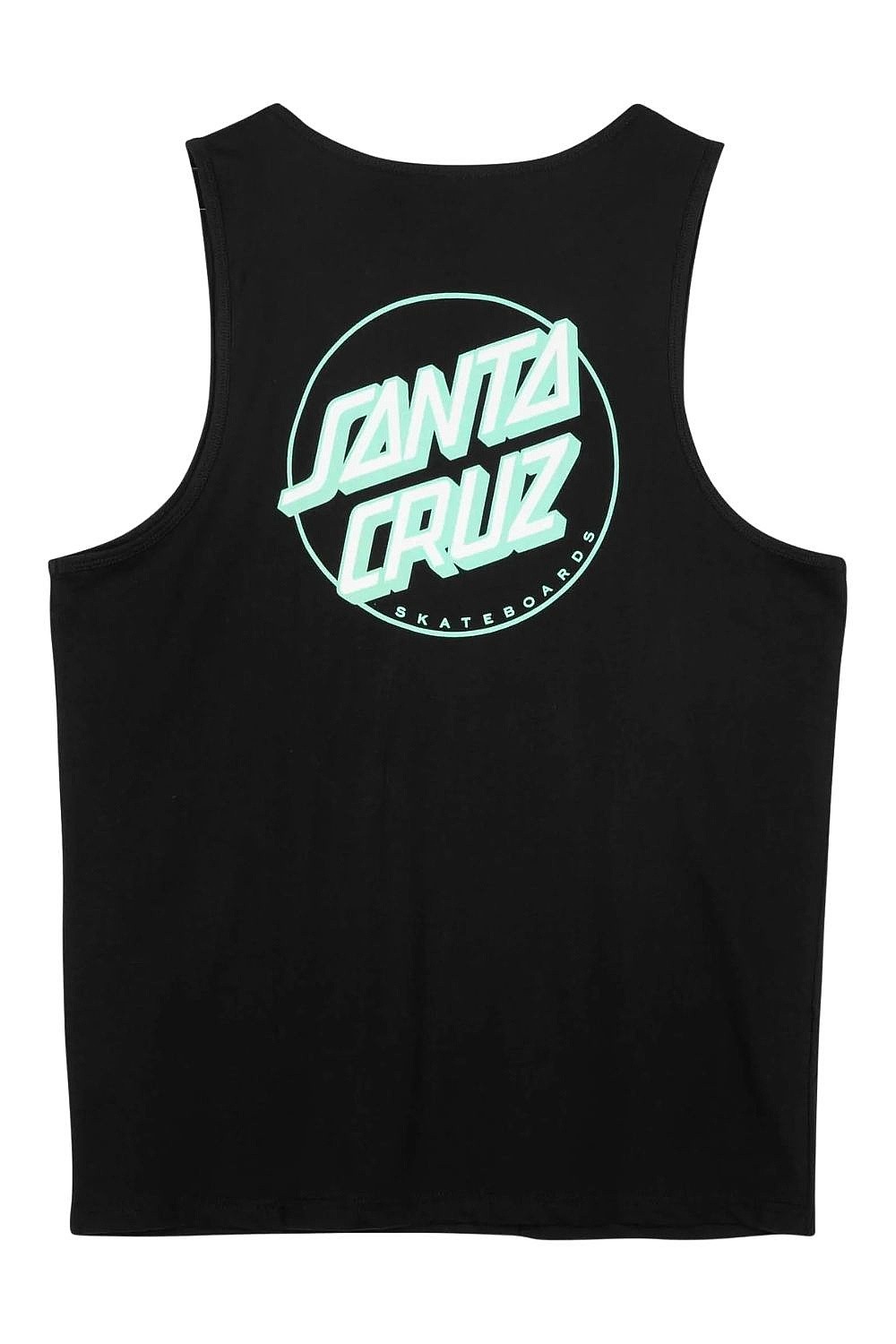 tielko Santa Cruz Partial Dot Vest - Black/Mint - men´s