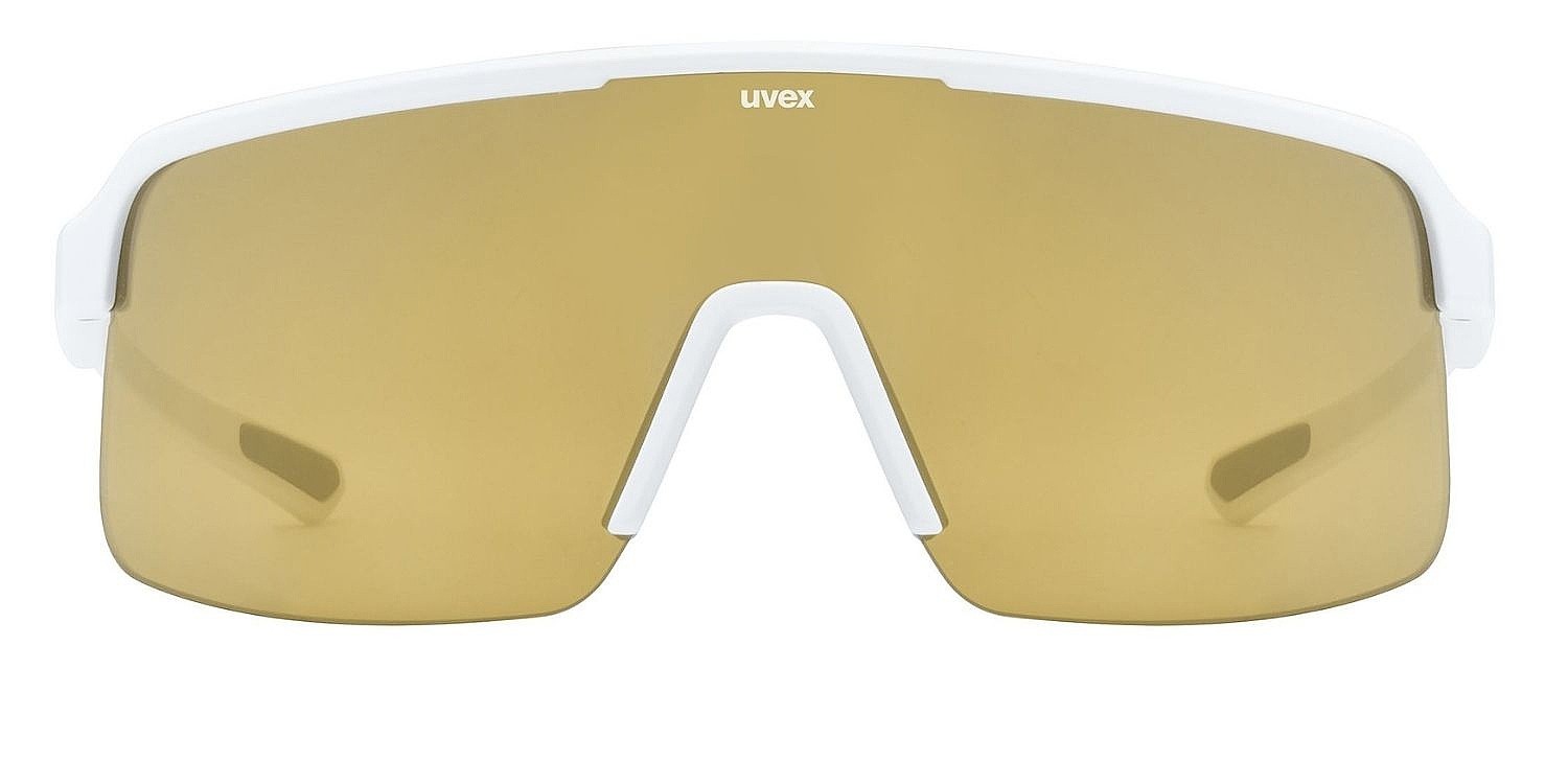 brýle Uvex Dyrt - White Matt/Mirror Gold