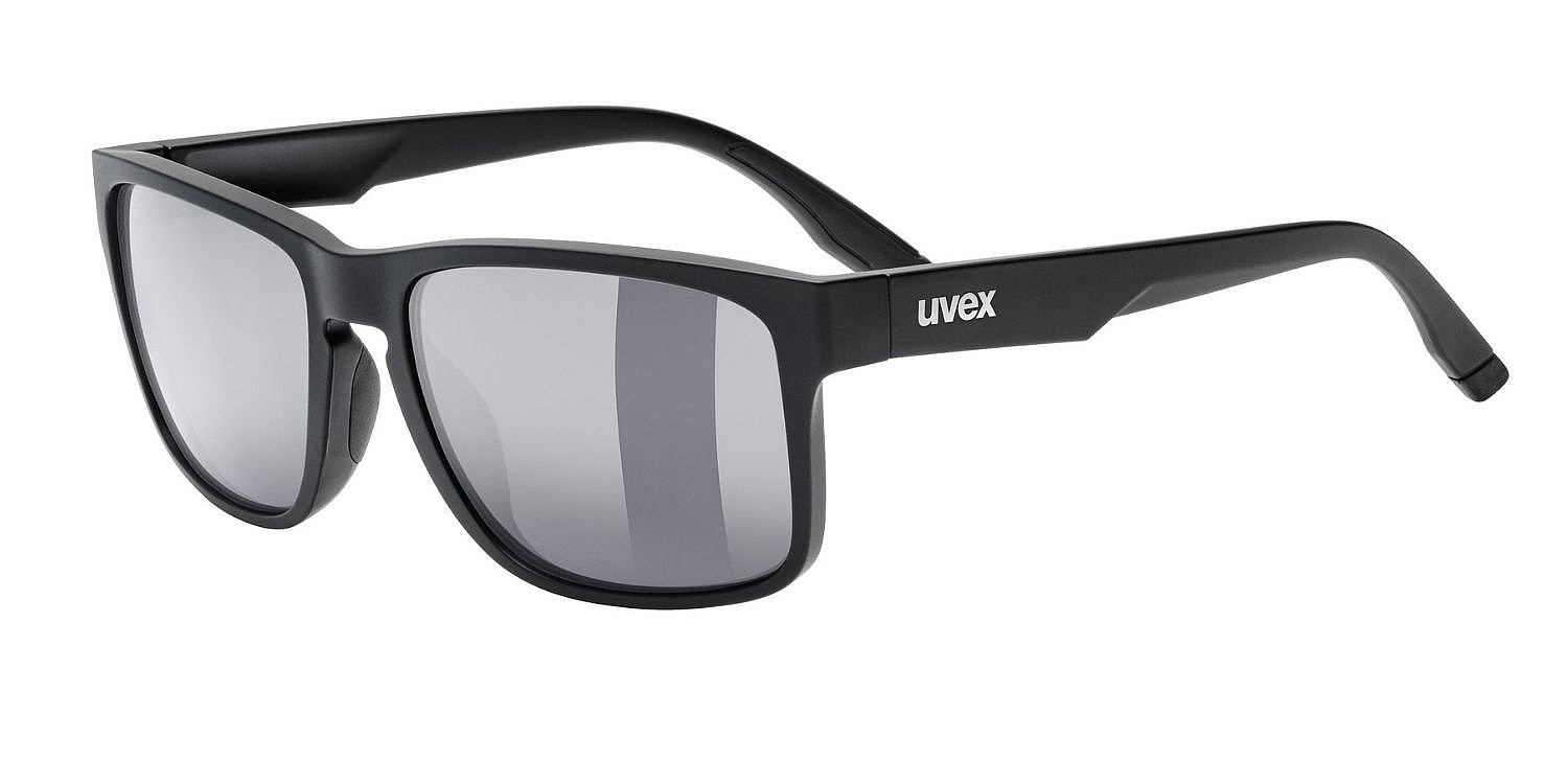 okuliare Uvex Poise P - Black Matt/Smoke Polavision