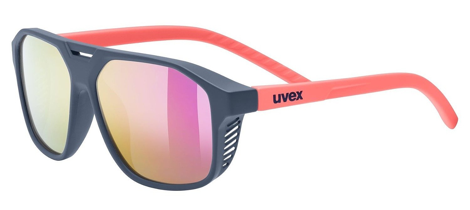 briller Uvex Cosmic - Blue/Red Matt/Mirror Purple - kid´s