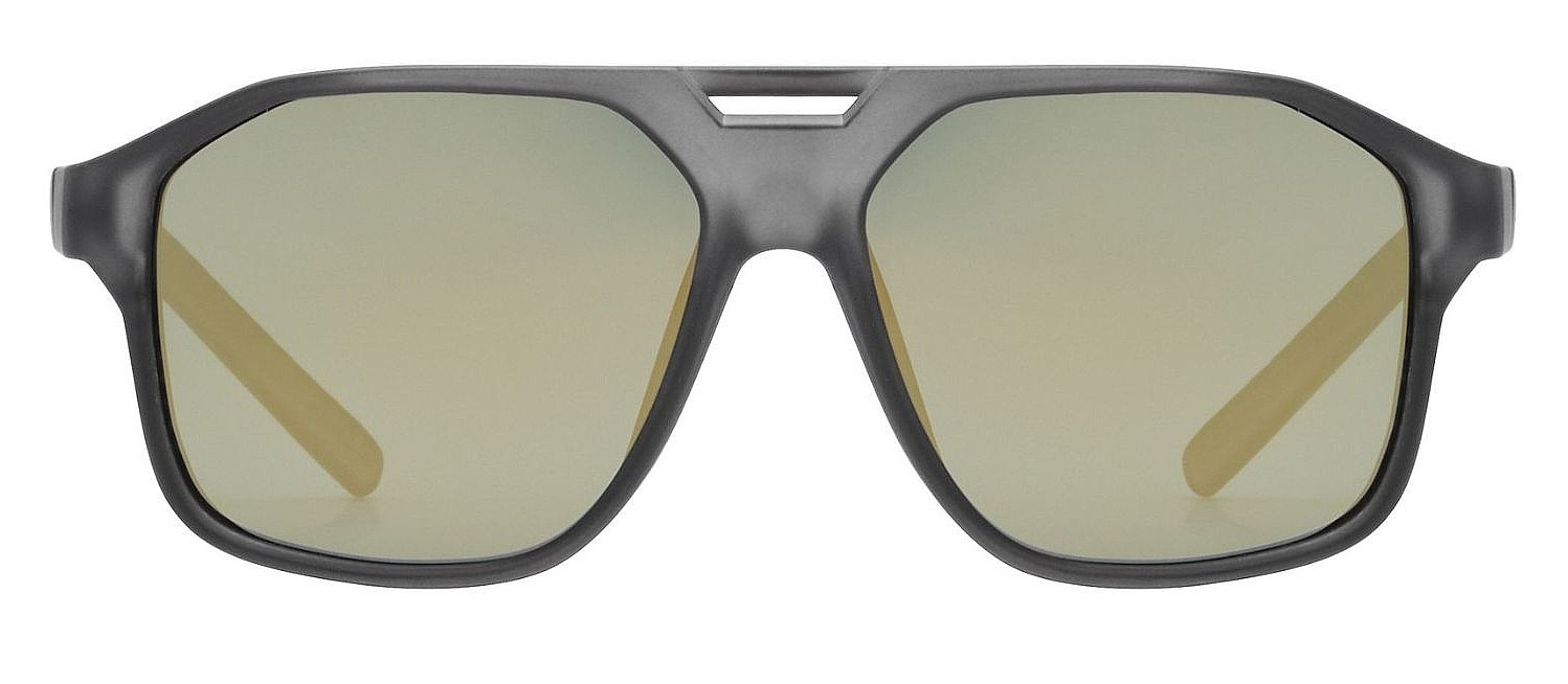 briller Uvex Cosmic - Smoke Matt/Mirror Gold - kid´s