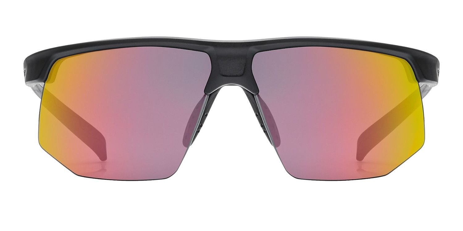 brýle Uvex Aerios - Black Matt/Mirror Red