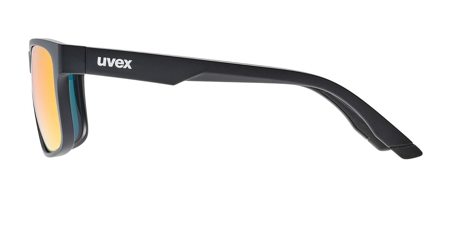 okuliare Uvex Poise - Black Matt/Mirror Red