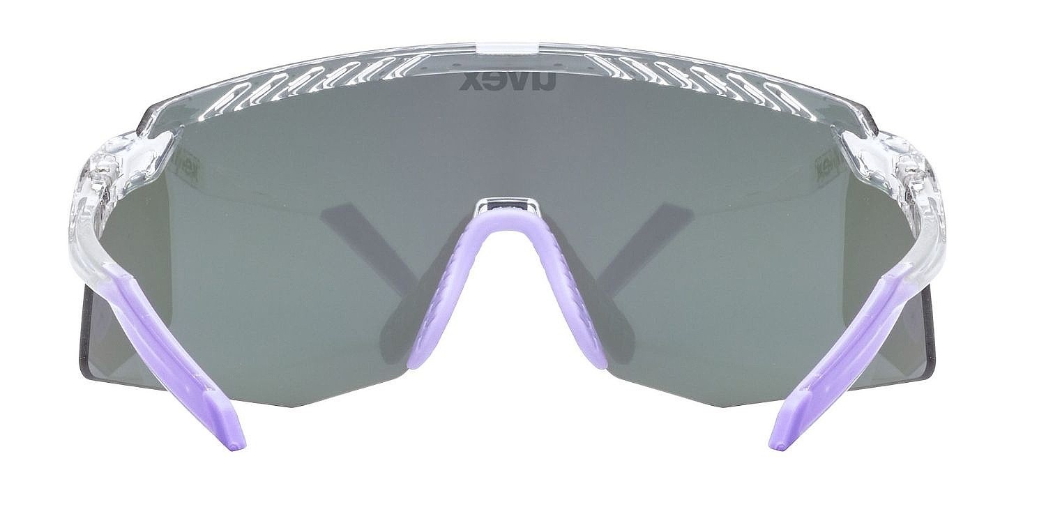 okuliare Uvex Pace Stage - Clear/Mirror Pink