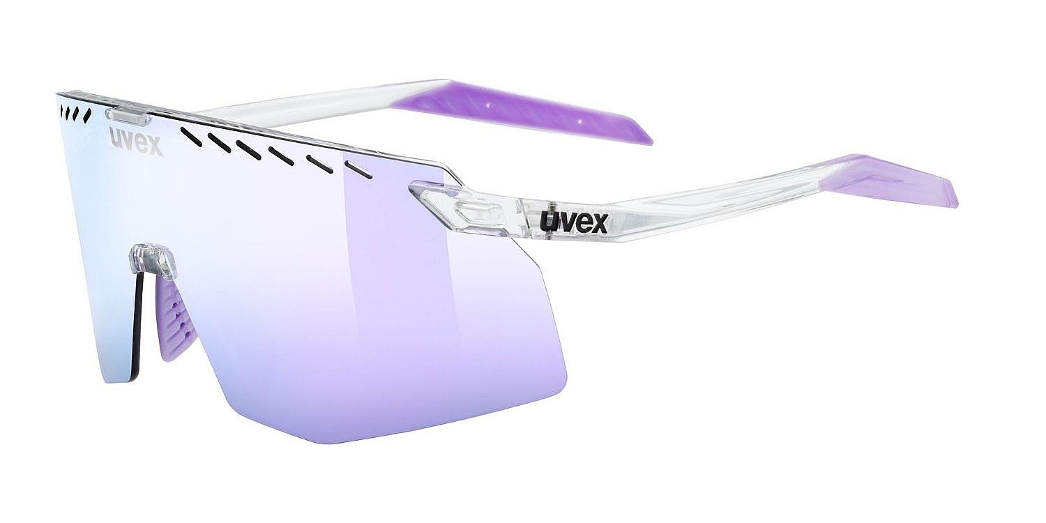 okuliare Uvex Pace Stage - Clear/Mirror Pink