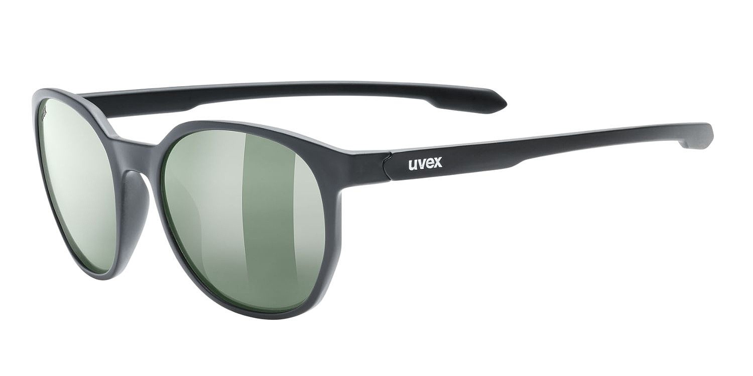 okuliare Uvex LGL 54 - Black Matt/Green