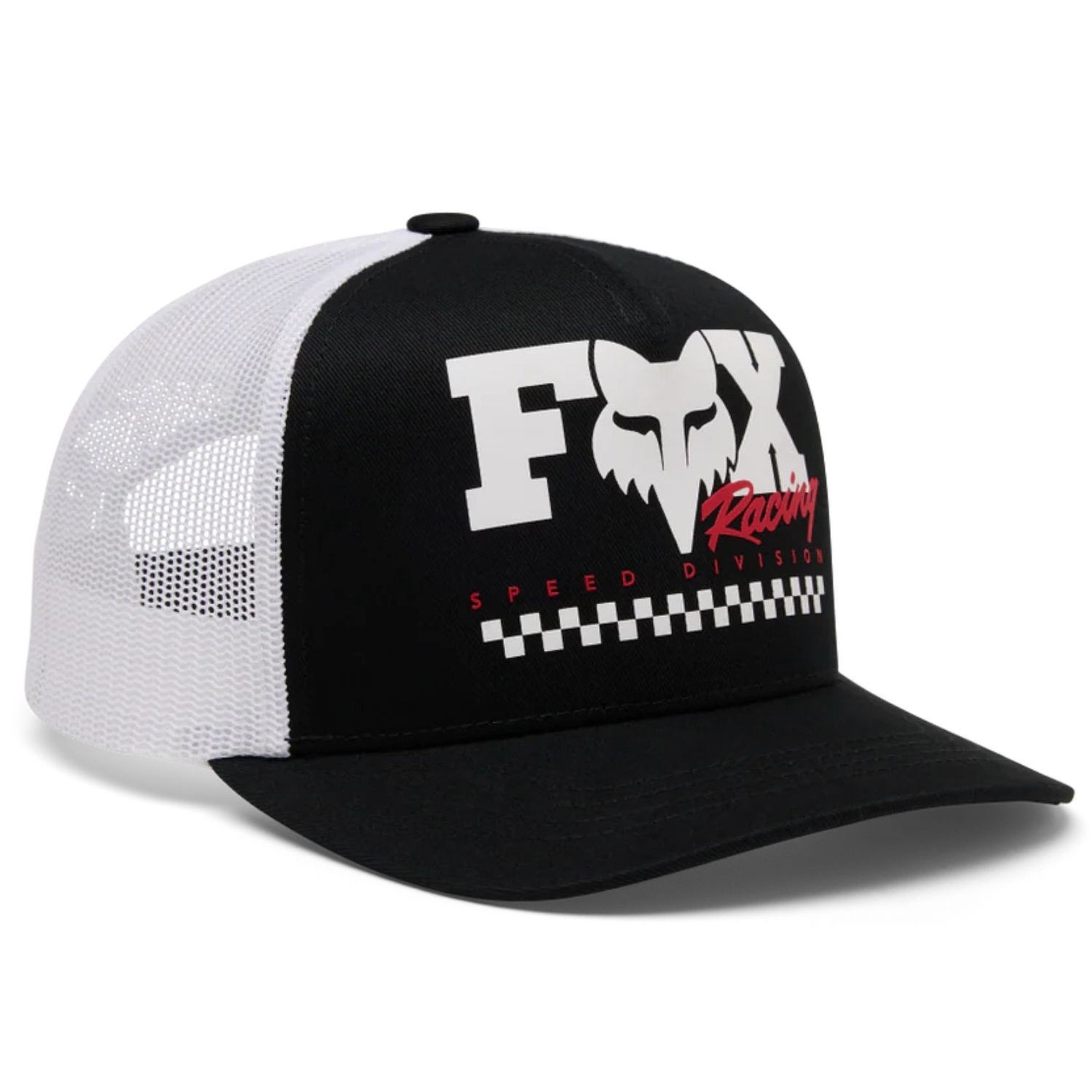 kšiltovka Fox Checker Mesh Trucker - Black