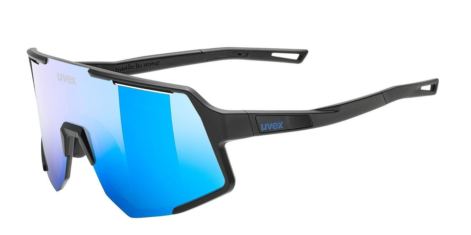 brýle Uvex Sequenze - Black Matt/Mirror Blue