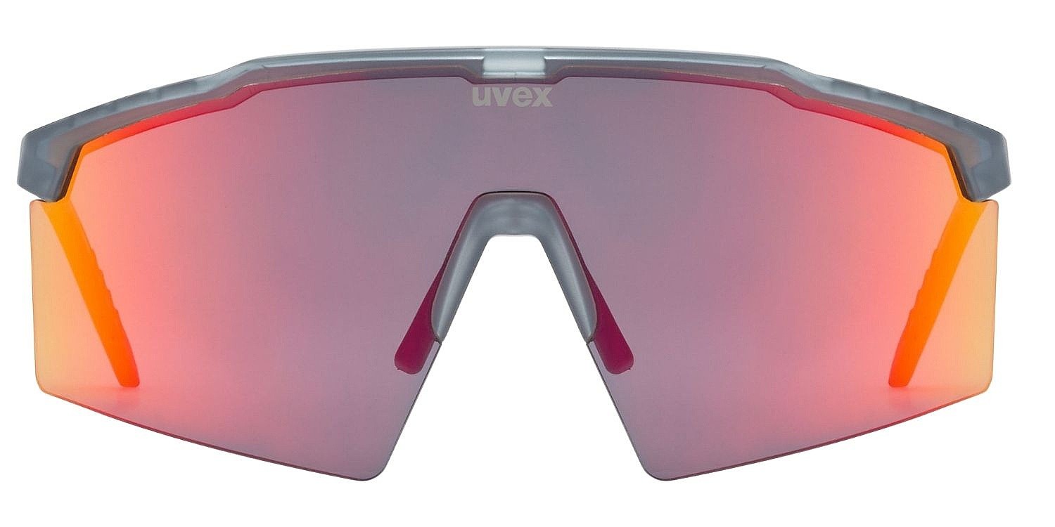 brýle Uvex Flowline - Smoke Matt/Mirror Red