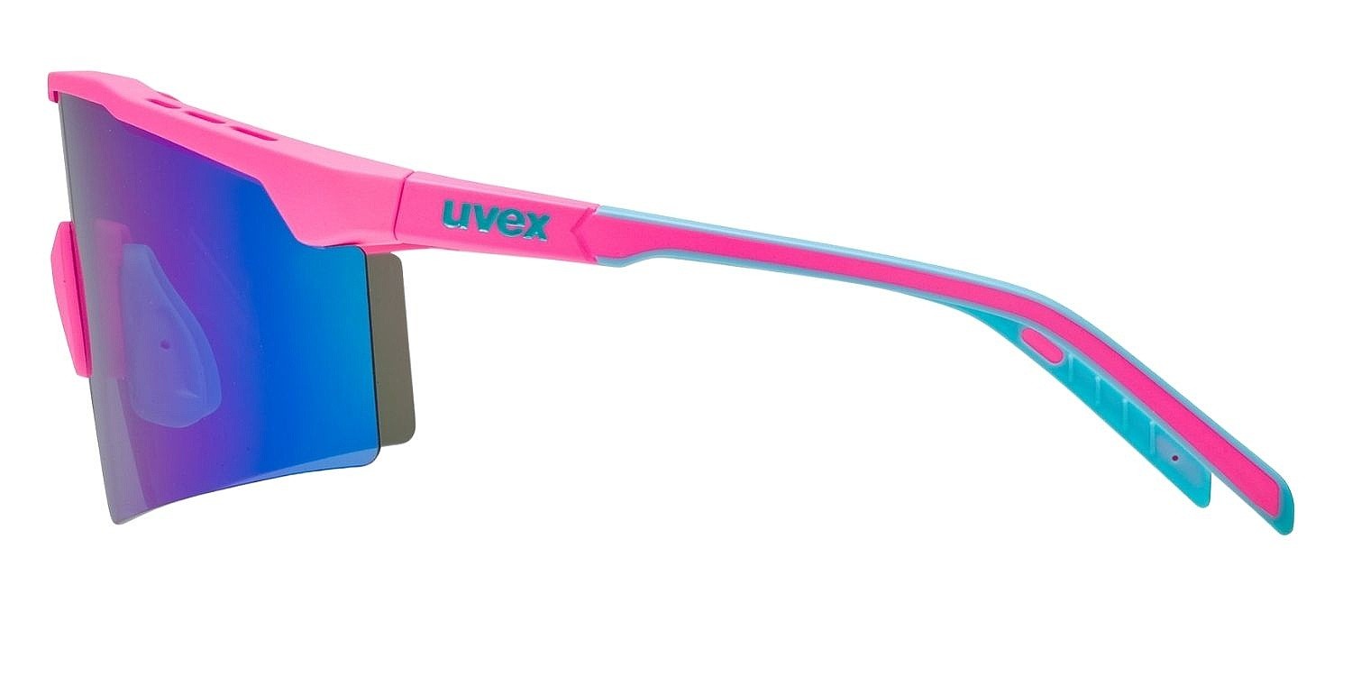 brýle Uvex Flowline - Pink Matt/Mirror Blue