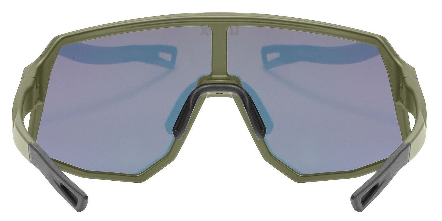 brýle Uvex Sequenze CV - Olive Matt/Mirror Yellow