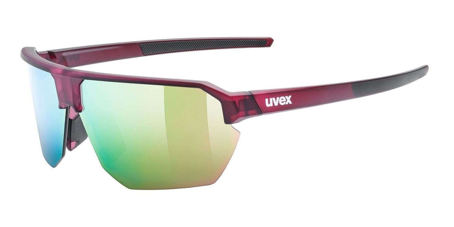 brýle Uvex Vectiv Set - Cranberry Transparent Matt/Mirror Rose/Clear