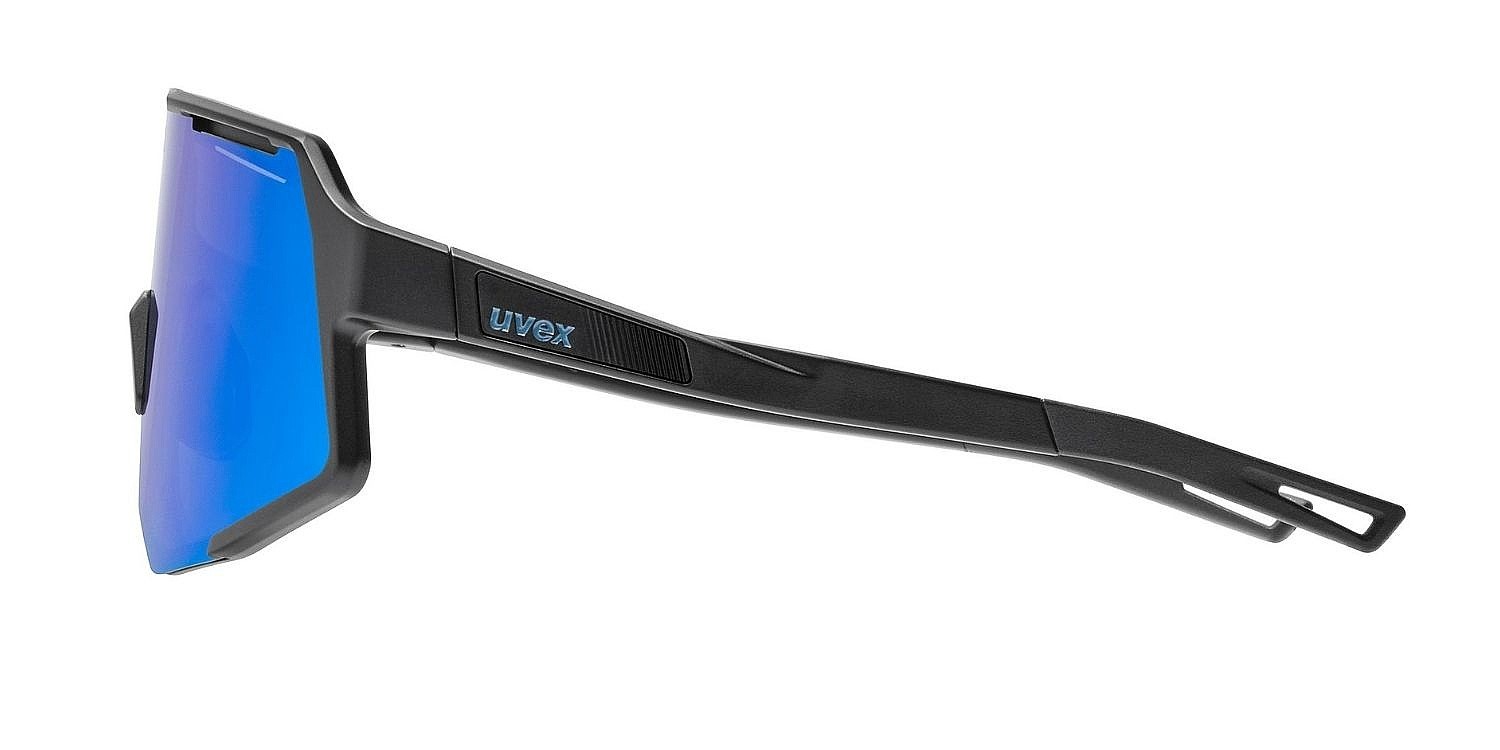 brýle Uvex Sequenze - Black Matt/Mirror Blue