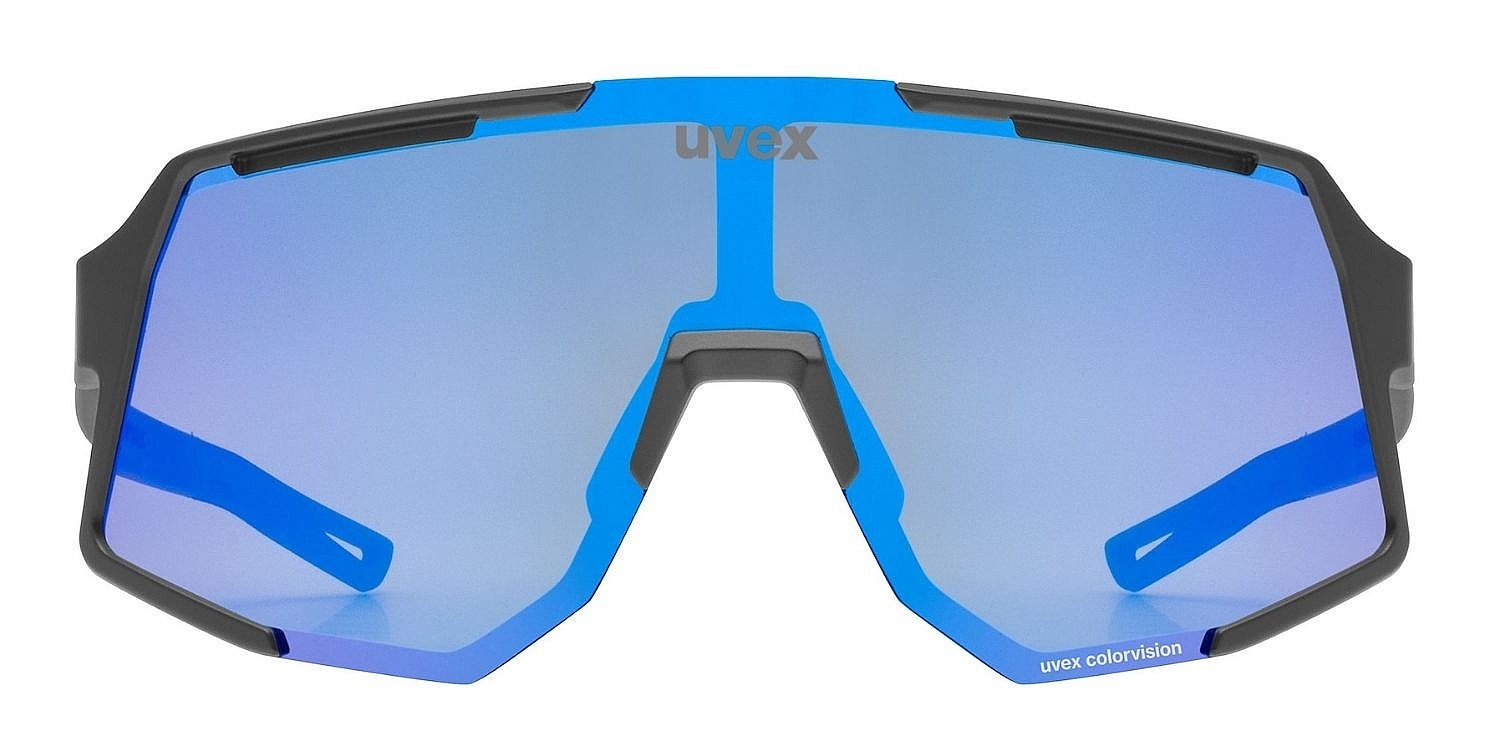 brýle Uvex Sequenze CV - Black Matt/Mirror Blue