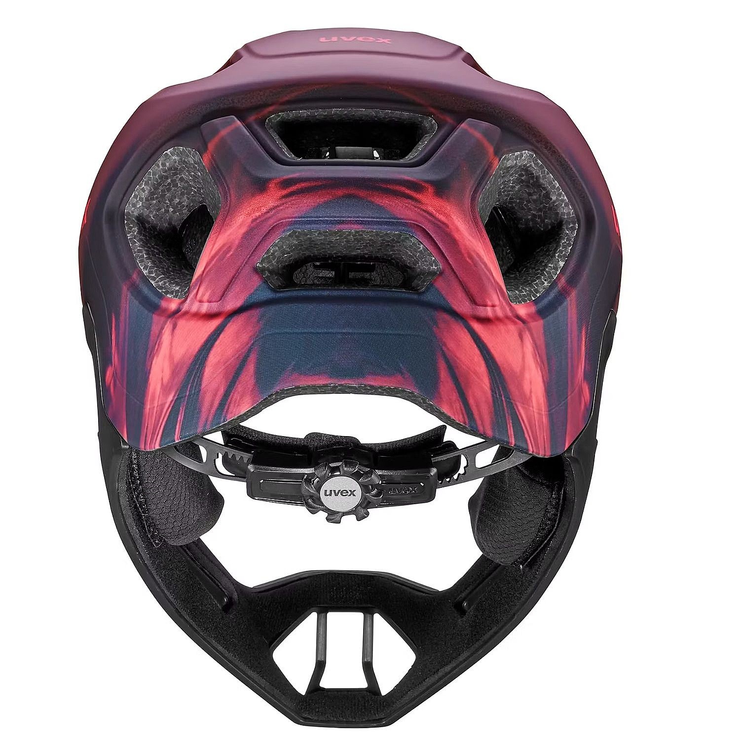 helma Uvex React Jr. Fullface - Cranberry Matt