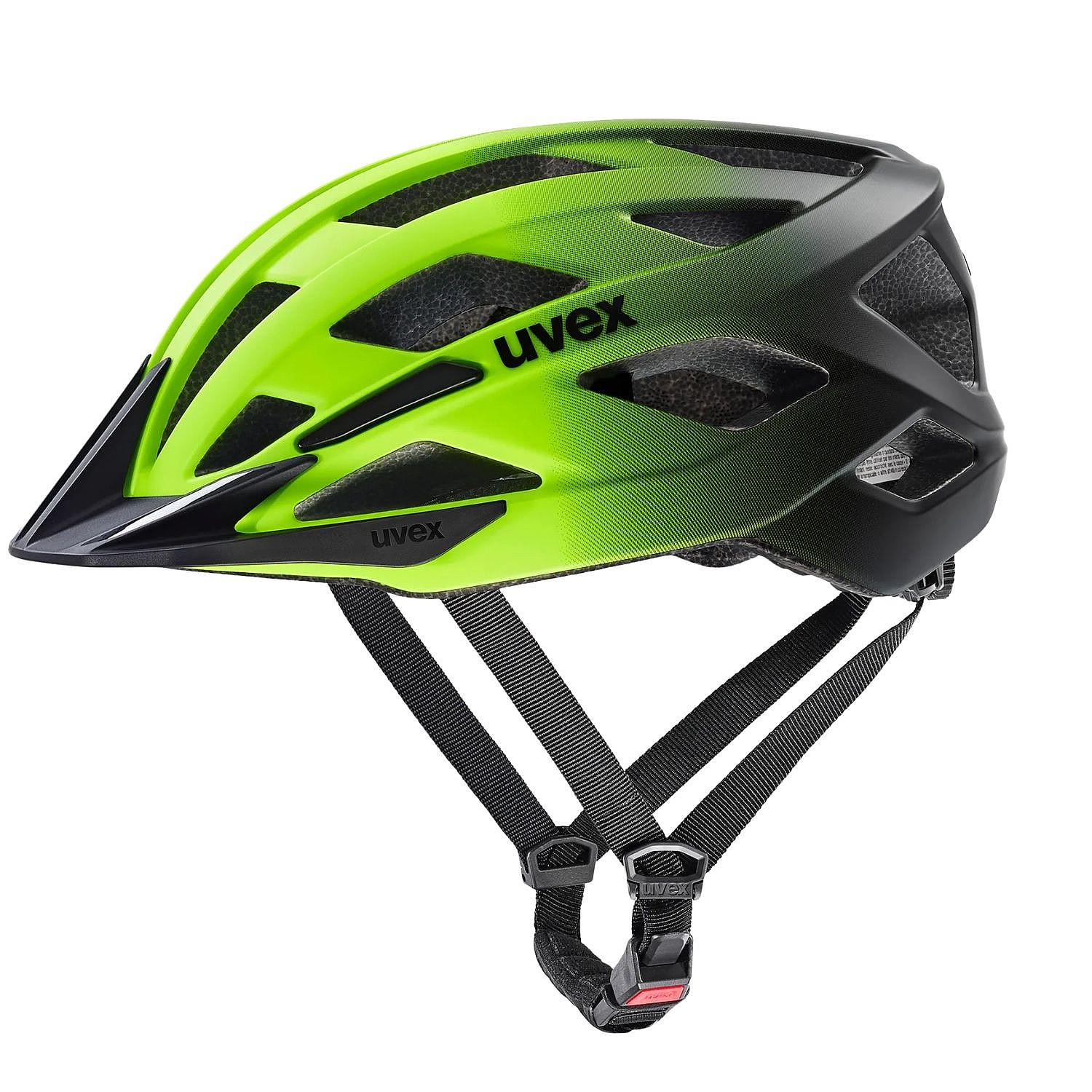 helma Uvex I-VO 2 - Neon Yellow/Black Matt