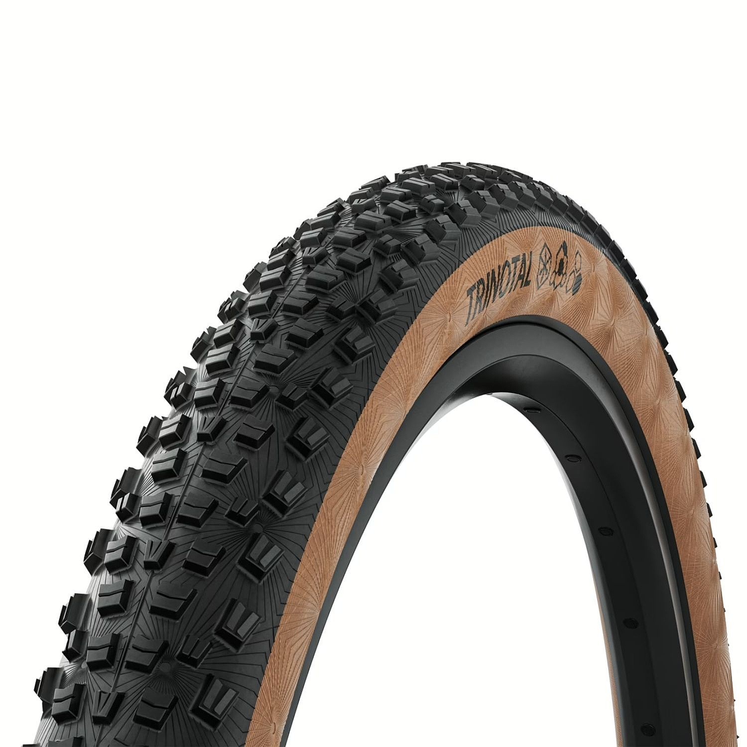 plášť Continental Trinotal Trail Grip kevlar 29"x2.40" - Black/Brown