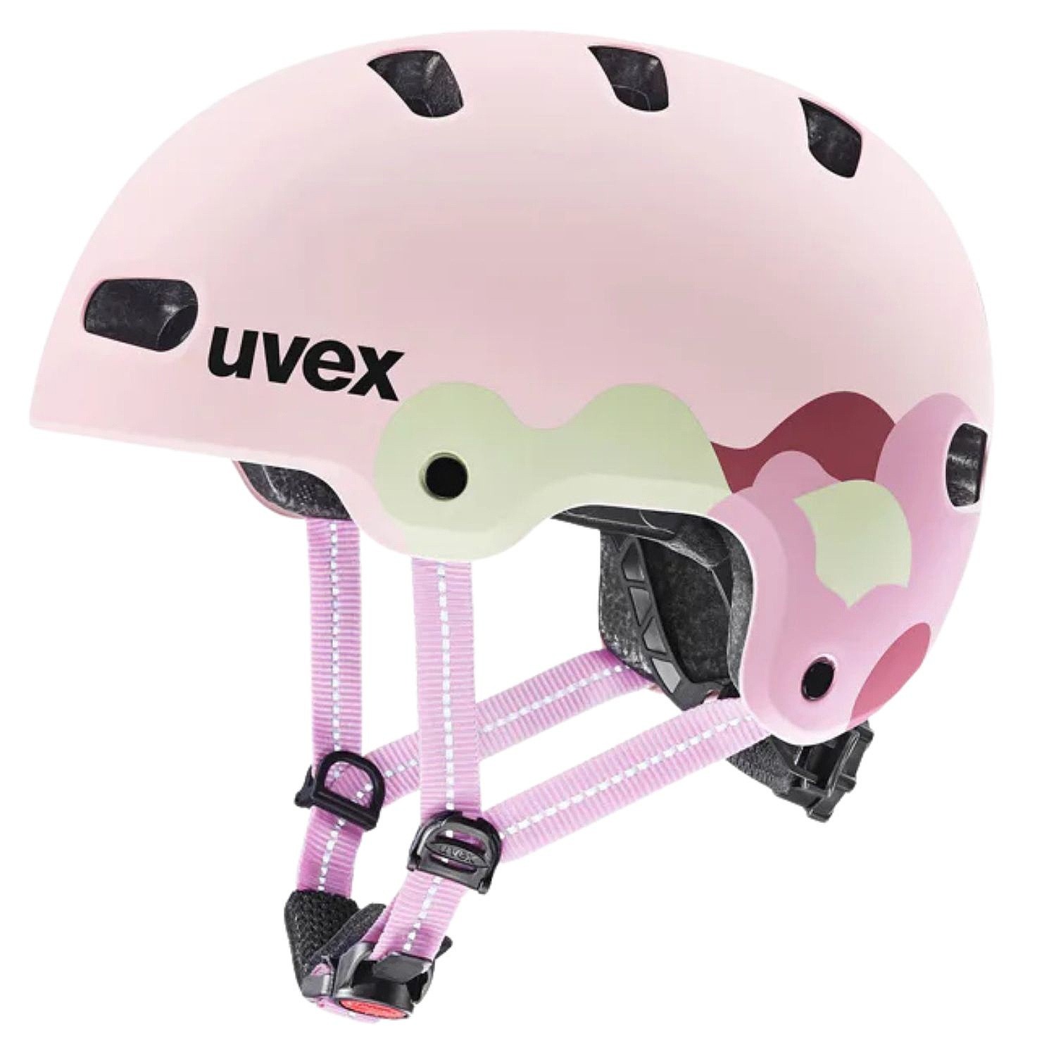 helma Uvex Kid 4 Style - Strawberry/Matcha Matt