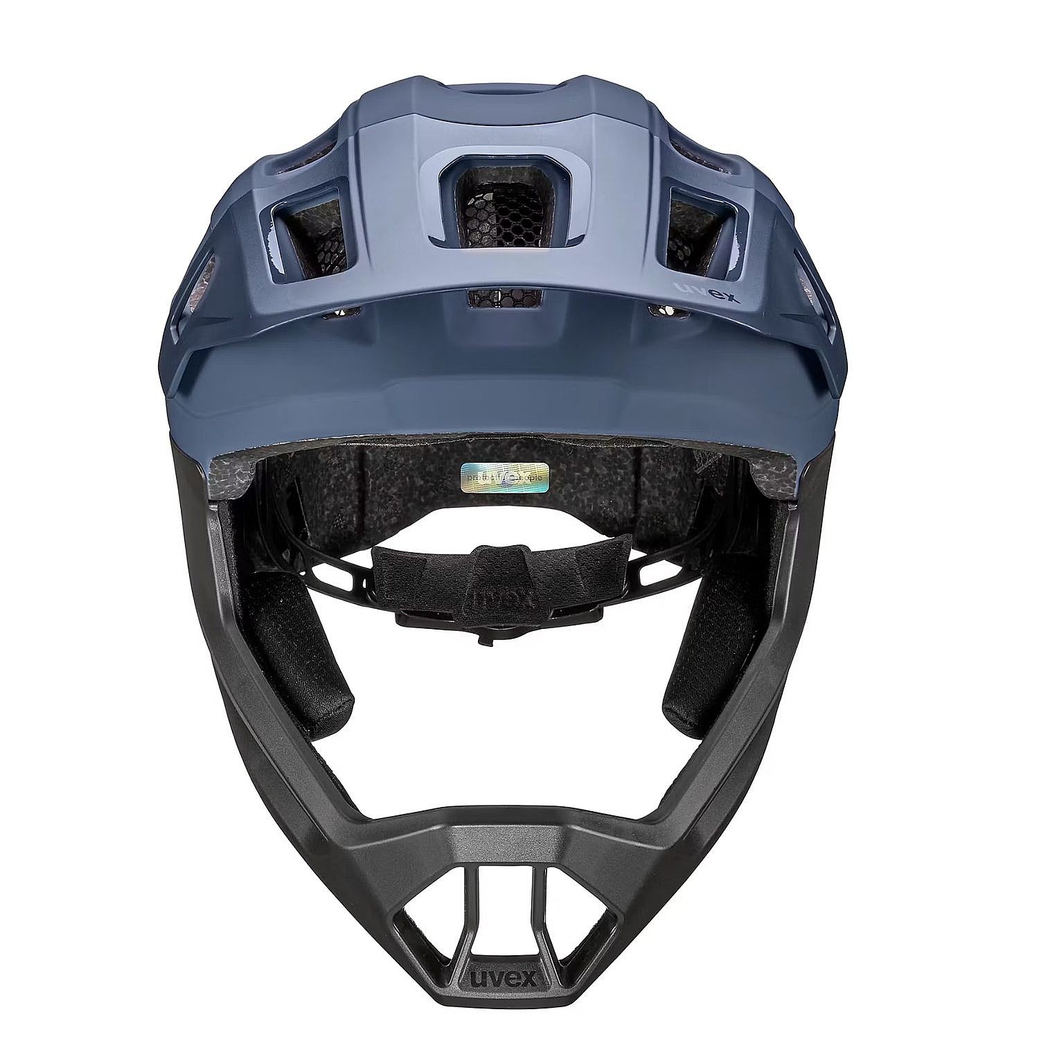 helma Uvex React Jr. Fullface - Dusk Blue Matt