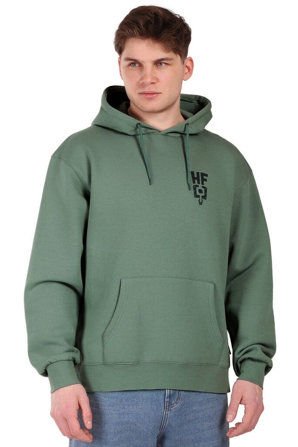 mikina Horsefeathers Pedal - Iceberg Green - men´s