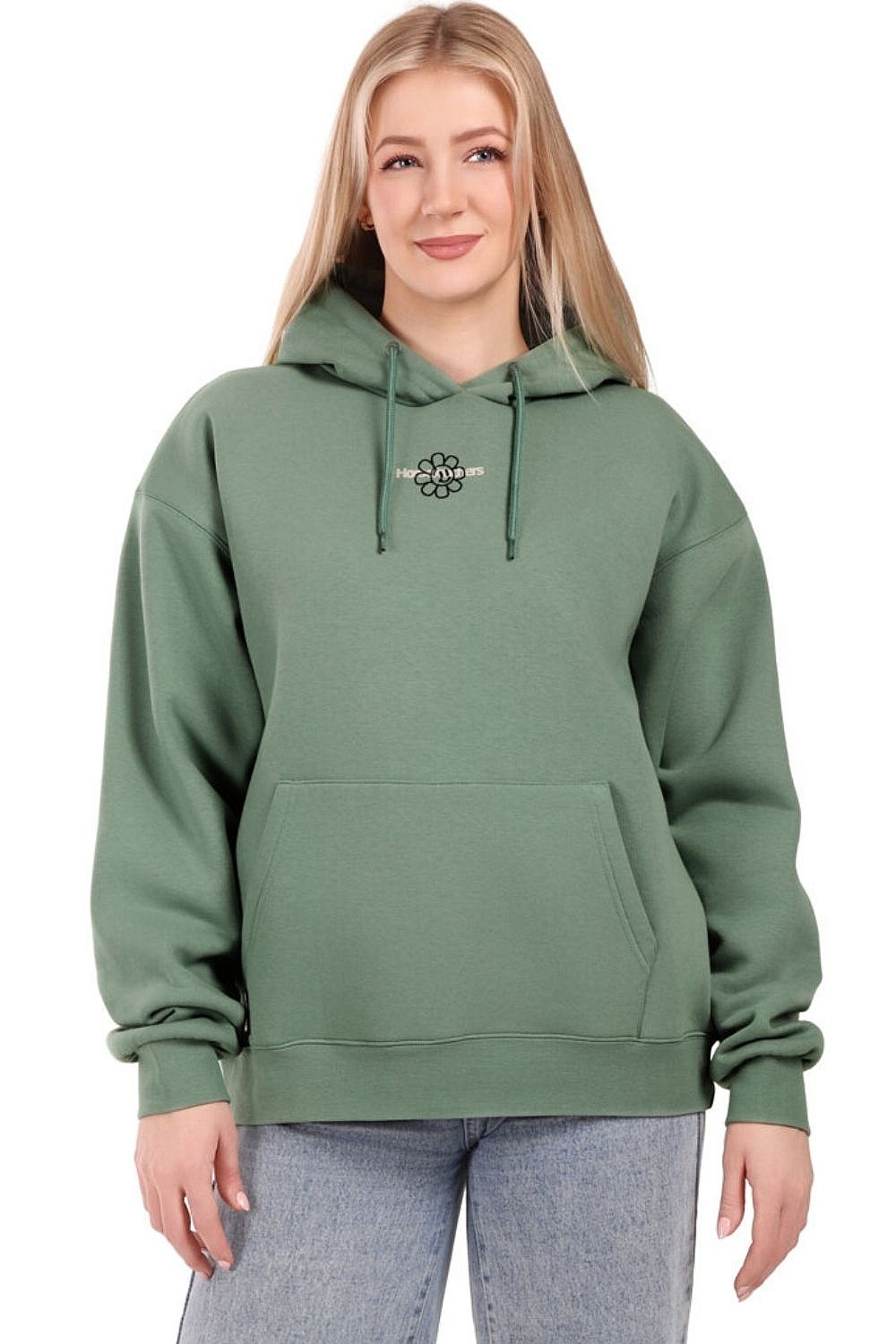 mikina Horsefeathers Stride - Iceberg Green